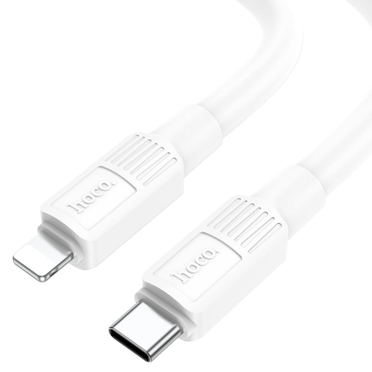 hoco X84 20W USB-C / Type-C から 8ピン ソリッド PD 充電データケーブル、長さ：1m