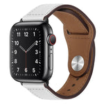 Apple Watchシリーズ用PUレザーブラックバックルウォッチバンド, 7 45mm / 6&SE&5&4 44mm / 3&2&1 42mm, 7 41mm / 6&SE&5&4 40mm / 3&2&1 38mm