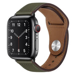 Apple Watchシリーズ用PUレザーブラックバックルウォッチバンド, 7 45mm / 6&SE&5&4 44mm / 3&2&1 42mm, 7 41mm / 6&SE&5&4 40mm / 3&2&1 38mm