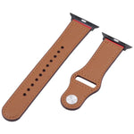Apple Watchシリーズ用PUレザーブラックバックルウォッチバンド, 7 45mm / 6&SE&5&4 44mm / 3&2&1 42mm, 7 41mm / 6&SE&5&4 40mm / 3&2&1 38mm