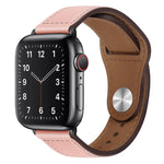Apple Watchシリーズ用PUレザーブラックバックルウォッチバンド, 7 45mm / 6&SE&5&4 44mm / 3&2&1 42mm, 7 41mm / 6&SE&5&4 40mm / 3&2&1 38mm