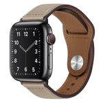 Apple Watchシリーズ用PUレザーブラックバックルウォッチバンド, 7 45mm / 6&SE&5&4 44mm / 3&2&1 42mm, 7 41mm / 6&SE&5&4 40mm / 3&2&1 38mm