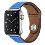 Apple Watchシリーズ用PUレザーシルバーバックルウォッチバンド, 7 45mm / 6&SE&5&4 44mm / 3&2&1 42mm, 7 41mm / 6&SE&5&4 40mm / 3&2&1 38mm