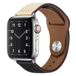 Apple Watchシリーズ用PUレザーシルバーバックルウォッチバンド, 7 45mm / 6&SE&5&4 44mm / 3&2&1 42mm, 7 41mm / 6&SE&5&4 40mm / 3&2&1 38mm