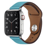 Apple Watchシリーズ用PUレザーシルバーバックルウォッチバンド, 7 45mm / 6&SE&5&4 44mm / 3&2&1 42mm, 7 41mm / 6&SE&5&4 40mm / 3&2&1 38mm