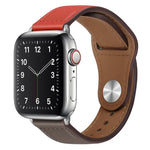 Apple Watchシリーズ用PUレザーシルバーバックルウォッチバンド, 7 45mm / 6&SE&5&4 44mm / 3&2&1 42mm, 7 41mm / 6&SE&5&4 40mm / 3&2&1 38mm