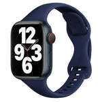 小さめウエストバタフライバックルウォッチバンド, Apple Watchシリーズ用, 7 45mm / 6&SE&5&4 44mm / 3&2&1 42mm, 7 41mm / 6&SE&5&4 40mm / 3&2&1 38mm