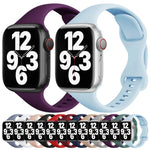 小さめウエストバタフライバックルウォッチバンド, Apple Watchシリーズ用, 7 45mm / 6&SE&5&4 44mm / 3&2&1 42mm, 7 41mm / 6&SE&5&4 40mm / 3&2&1 38mm