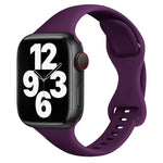 小さめウエストバタフライバックルウォッチバンド, Apple Watchシリーズ用, 7 45mm / 6&SE&5&4 44mm / 3&2&1 42mm, 7 41mm / 6&SE&5&4 40mm / 3&2&1 38mm