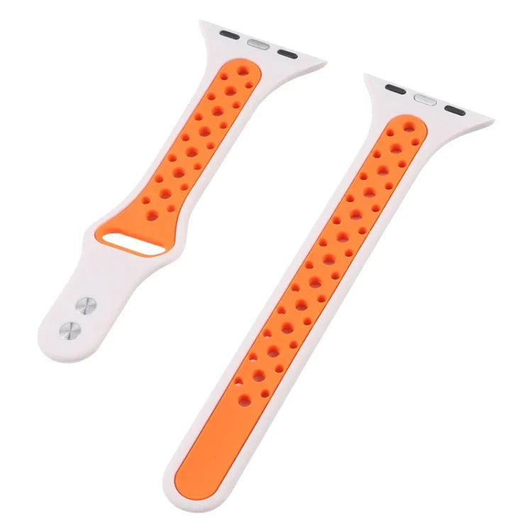 ダブルネイル小さめウエストウォッチバンド, Apple Watchシリーズ用, 7 45mm / 6&SE&5&4 44mm / 3&2&1 42mm, 7 41mm / 6&SE&5&4 40mm / 3&2&1 38mm