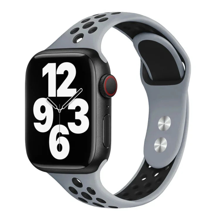 ダブルネイル小さめウエストウォッチバンド, Apple Watchシリーズ用, 7 45mm / 6&SE&5&4 44mm / 3&2&1 42mm, 7 41mm / 6&SE&5&4 40mm / 3&2&1 38mm
