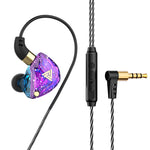 QKZ SK8 3.5mmスポーツインイヤーダイナミックHIFIモニターイヤホン マイク付き