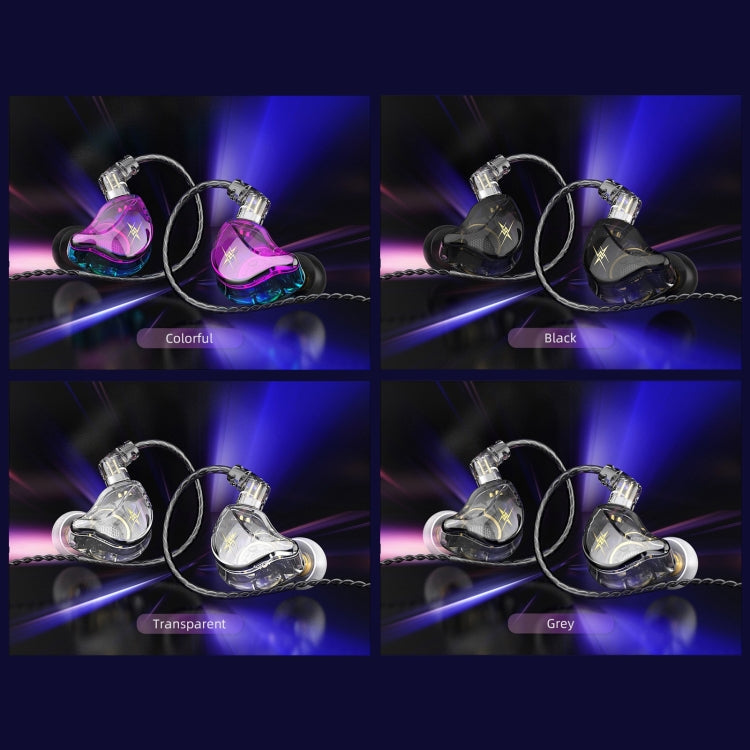 QKZ ZXT スポーツインイヤー有線コントロールプラグHIFIステレオステージモニターイヤホン、標準版、マイク付き