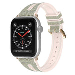 Apple Watchシリーズ用スリムグリッタ―ウォッチバンド, 7 45mm / 6&SE&5&4 44mm / 3&2&1 42mm, 7 41mm / 6&SE&5&4 40mm / 3&2&1 38mm