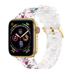 スクエアバックル透明ウォッチバンド, Apple Watchシリーズ用, 7 45mm / 6&SE&5&4 44mm / 3&2&1 42mm, 7 41mm / 6&SE&5&4 40mm / 3&2&1 38mm