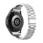 三連スチールウォッチバンド、Samsung Galaxy Watch 5 40mm用、Samsung Galaxy Watch 5 Pro 45mm用