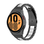 三連スチールウォッチバンド、Samsung Galaxy Watch 5 40mm用、Samsung Galaxy Watch 5 Pro 45mm用