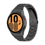 三連スチールウォッチバンド、Samsung Galaxy Watch 5 40mm用、Samsung Galaxy Watch 5 Pro 45mm用
