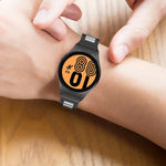 三連スチールウォッチバンド、Samsung Galaxy Watch 5 40mm用、Samsung Galaxy Watch 5 Pro 45mm用