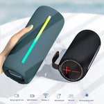 HOPESTAR P37 アウトドアポータブルRGBライト防水ワイヤレスBluetoothスピーカー
