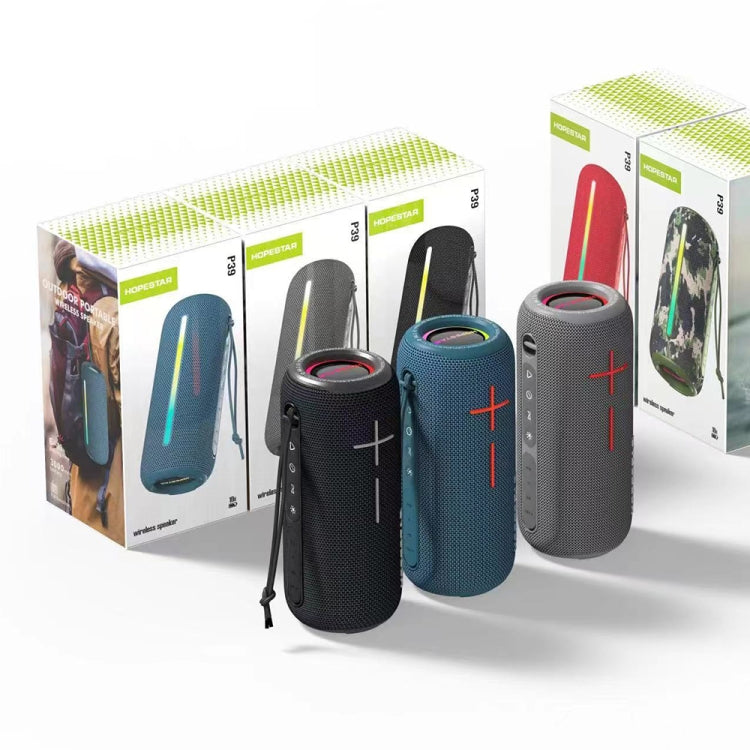 HOPESTAR P39 アウトドア防水RGBライトワイヤレスBluetoothスピーカー