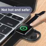 T09-A デュアルUSBポータブルワイヤレススマートウォッチ充電器, Apple Watchシリーズ用