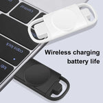 T09-S USB＋Type-C ポータブルワイヤレススマートウォッチ充電器、Samsung Watchシリーズ用