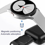 T09-S USB＋Type-C ポータブルワイヤレススマートウォッチ充電器、Samsung Watchシリーズ用