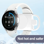 T09-S USB＋Type-C ポータブルワイヤレススマートウォッチ充電器、Samsung Watchシリーズ用