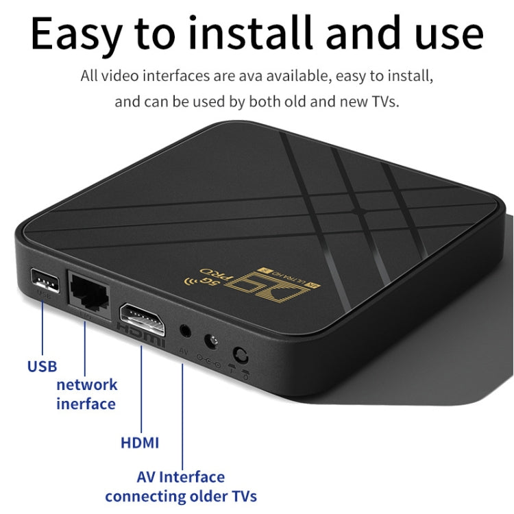 D9 PRO 2.4G/5G WIFI 4K HD Android TVボックス、D9 PRO AUプラグ、D9 PRO USプラグ、D9 PRO EUプラグ、D9 PRO UKプラグ