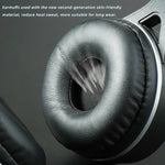 SOYTO SY-T30C ロングマイクBluetoothワイヤレスノイズキャンセリング人間工学ゲーミングヘッドセット、SY-T30C