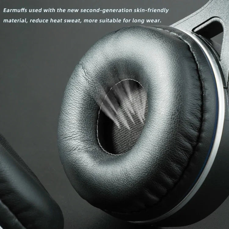 SOYTO SY-T30C ロングマイクBluetoothワイヤレスノイズキャンセリング人間工学ゲーミングヘッドセット、SY-T30C