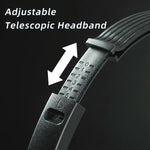SOYTO SY-T30C ロングマイクBluetoothワイヤレスノイズキャンセリング人間工学ゲーミングヘッドセット、SY-T30C