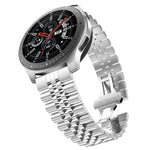 Samsung Galaxy Watch 5 40mm / 44mm用 五連ステンレススチールウォッチバンド
