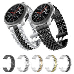 Samsung Galaxy Watch 5 40mm / 44mm用 五連ステンレススチールウォッチバンド