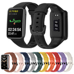 For Xiaomi Mi Band 7 Pro Solid Color TPU Watch Band