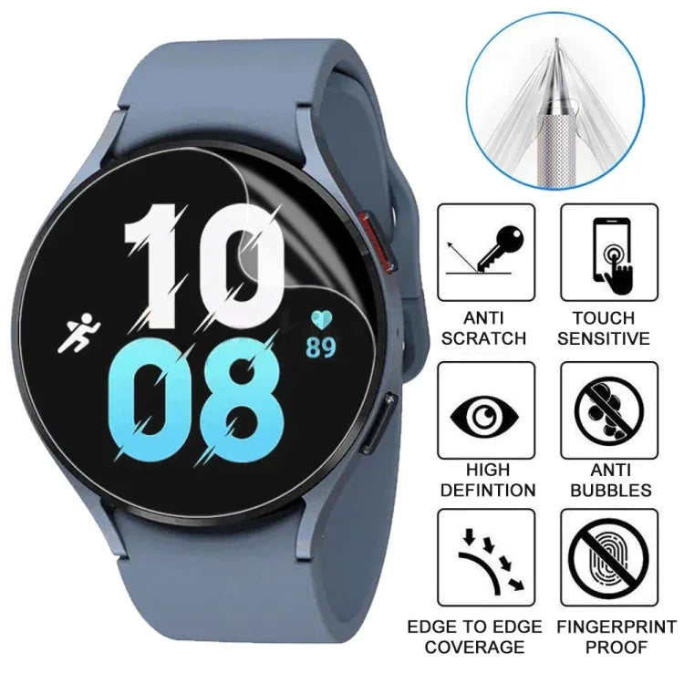ソフトハイドロゲルフィルムウォッチスクリーンプロテクター、Samsung Galaxy Watch5 44mm用