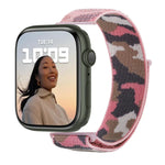 ナイロンループウォッチバンド, Apple Watchシリーズ用, 7 45mm / 6&SE&5&4 44mm / 3&2&1 42mm, 7 41mm / 6&SE&5&4 40mm / 3&2&1 38mm