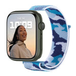 ナイロンループウォッチバンド, Apple Watchシリーズ用, 7 45mm / 6&SE&5&4 44mm / 3&2&1 42mm, 7 41mm / 6&SE&5&4 40mm / 3&2&1 38mm