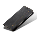 Denim Texture Casual Style Leather Phone Case, For iPhone 14, For iPhone 14 Plus, For iPhone 14 Pro, For iPhone 14 Pro Max