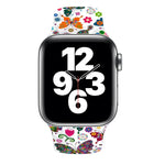 Apple Watchシリーズ用シングルネイルプリントウォッチバンド, 7 45mm / 6&SE&5&4 44mm / 3&2&1 42mm, 7 41mm / 6&SE&5&4 40mm / 3&2&1 38mm