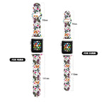 Apple Watchシリーズ用シングルネイルプリントウォッチバンド, 7 45mm / 6&SE&5&4 44mm / 3&2&1 42mm, 7 41mm / 6&SE&5&4 40mm / 3&2&1 38mm