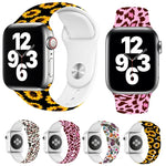 Apple Watchシリーズ用シングルネイルプリントウォッチバンド, 7 45mm / 6&SE&5&4 44mm / 3&2&1 42mm, 7 41mm / 6&SE&5&4 40mm / 3&2&1 38mm