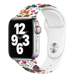 Apple Watchシリーズ用シングルネイルプリントウォッチバンド, 7 45mm / 6&SE&5&4 44mm / 3&2&1 42mm, 7 41mm / 6&SE&5&4 40mm / 3&2&1 38mm