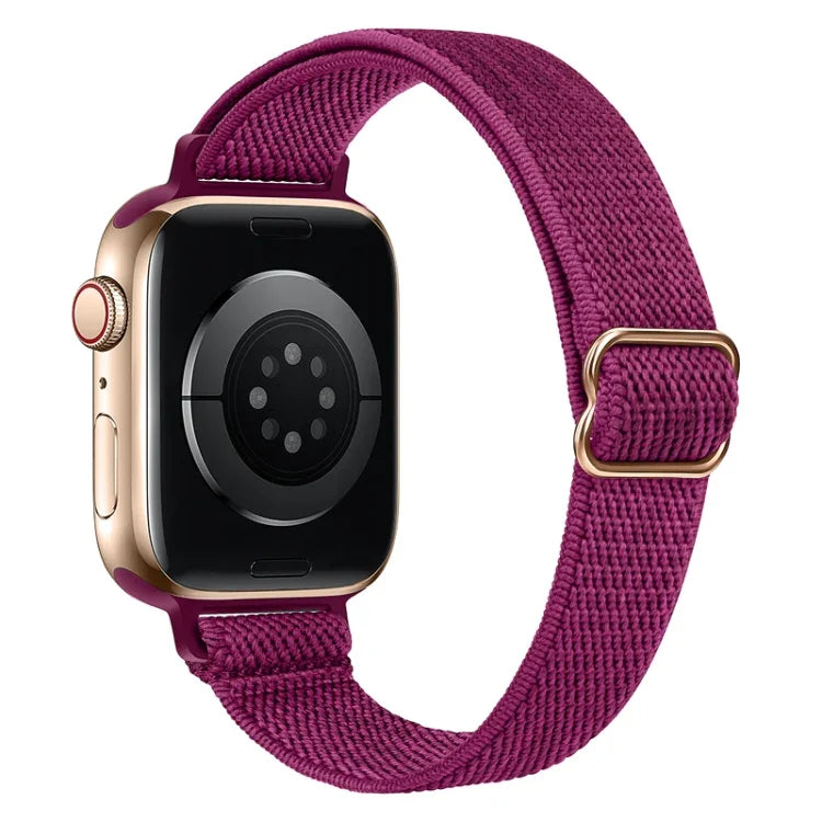 Apple Watchシリーズ用スモールウエストナイロンウォッチバンド, 7 45mm / 6&SE&5&4 44mm / 3&2&1 42mm, 7 41mm / 6&SE&5&4 40mm / 3&2&1 38mm
