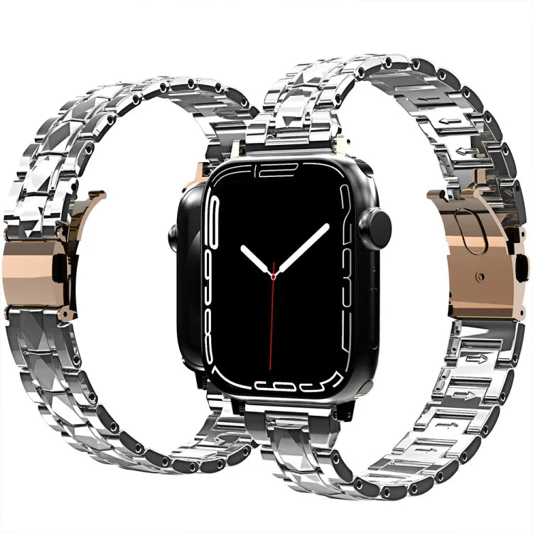 Apple Watchシリーズ用電気めっきアクリルウォッチバンド, 7 45mm / 6&SE&5&4 44mm / 3&2&1 42mm, 7 41mm / 6&SE&5&4 40mm / 3&2&1 38mm