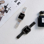 Apple Watchシリーズ用電気めっきアクリルウォッチバンド, 7 45mm / 6&SE&5&4 44mm / 3&2&1 42mm, 7 41mm / 6&SE&5&4 40mm / 3&2&1 38mm