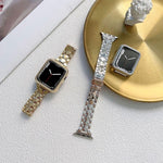 Apple Watchシリーズ用電気めっきアクリルウォッチバンド, 7 45mm / 6&SE&5&4 44mm / 3&2&1 42mm, 7 41mm / 6&SE&5&4 40mm / 3&2&1 38mm