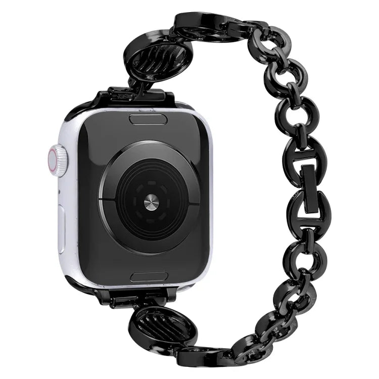 Apple Watchシリーズ用クリスタルテクスチャーメタルウォッチバンド, 7 45mm / 6&SE&5&4 44mm / 3&2&1 42mm, 7 41mm / 6&SE&5&4 40mm / 3&2&1 38mm