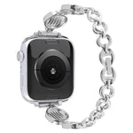 Apple Watchシリーズ用クリスタルテクスチャーメタルウォッチバンド, 7 45mm / 6&SE&5&4 44mm / 3&2&1 42mm, 7 41mm / 6&SE&5&4 40mm / 3&2&1 38mm
